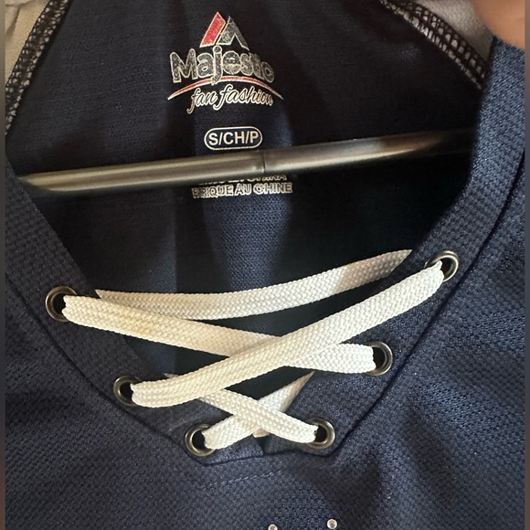 Majestic Athletics Chicago Bears NFL Draft Me VII T-Shirt Size Small Navy Blue - Picture 6 of 7